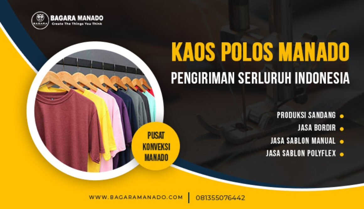 jual kaos polos murah manado