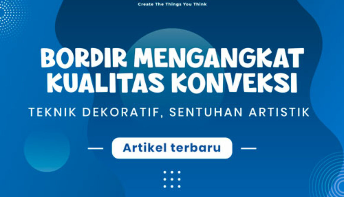 bordir sentuhan artistik